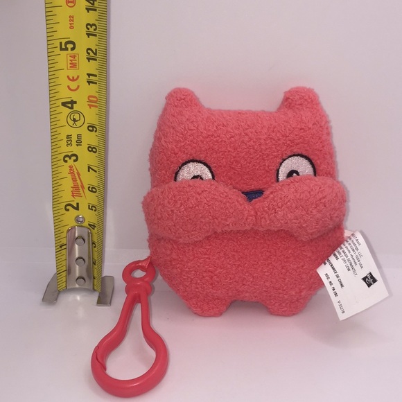 Ugly Dolls Moxy To Go Pink Plush Stuffed Toy Keychain Backpack Clip Hasb… - Picture 3 of 7